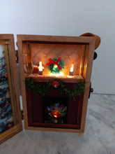 Load image into Gallery viewer, Twas the Night Before Christmas Booknook and Miniature Book