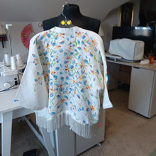 Load image into Gallery viewer, Vintage Linen Tablecloth Kimono