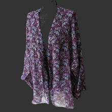 Load image into Gallery viewer, Purple rain kimono