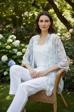 Load image into Gallery viewer, Sheer dotted swiss kimono