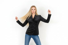 Load image into Gallery viewer, Black Jewel Slip On Tunic