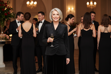Load image into Gallery viewer, Black Jewel Slip On Tunic