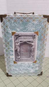 Elizabeth & Her German Garden Lighted Diorama Booknook/book