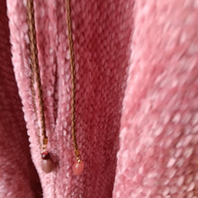 Load image into Gallery viewer, Rosy Chenille Wrap Shawl
